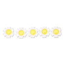 5pcs 3W COB LED Chips LED Strip Bar Light Bulb Lamp Flood Light DC9-10ï¼ˆVï¼‰ LJ