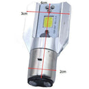 Led Headlight 1200 Lumens White H6 BA20D COB 12W Led Bulb For Motorcycle He U4F6