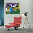 Painting By Numbers Kit DIY Drawing Cat Hand Painted Canvas Oil Art Picture