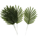 5Pcs Artificial Silk Leaves Leaf for Hawaiian Jungle Beach Party Decor