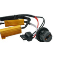 7443-7444 Load Resistor Hyper Flash Canceller Switchback LED Signal Lights 2pcs