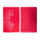 2x Maker Silicone Waffles Mould Muffins Chocolate Bakeware Cake Pan Mould Tools