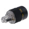Rhodium iec C13 mains power plug female copper connector cable cord hifi ME