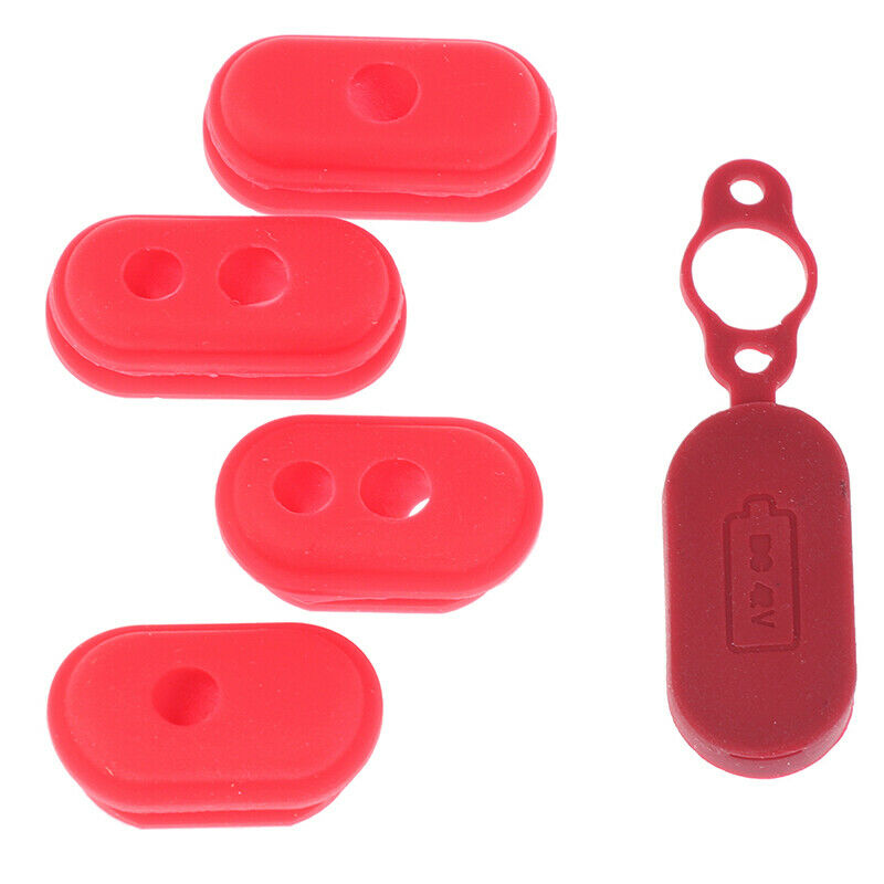 1 Set Scooter Rubber Charge Port Cover Rubber Plug For M365 Electric Scool 3C