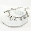 Bohemian Beach Wave Shell Pendant Ladies Anklet Metal Starfish Turtle Ankle