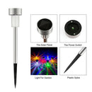 Outdoor Solar LED Light Pathway Lamp Garden Yard Path Landscape Colorful 2#