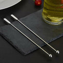 20 pcs Stainless Steel Coffee Beverage Stirrers Stir Cocktail Drink Swizzle V1E5