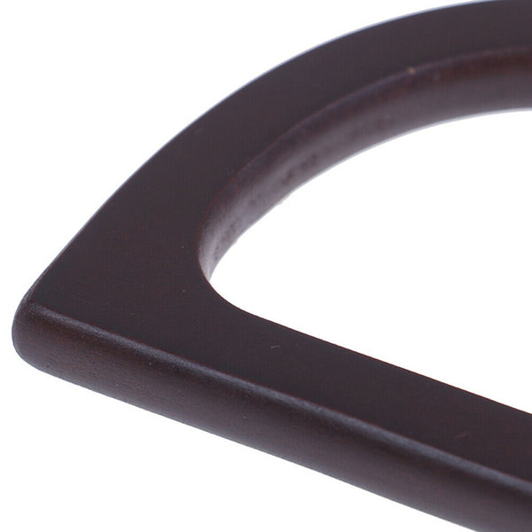 1Pcs Wooden Bag Handle Replacement for DIY Purse Making Handbag Shopping Tot OZ