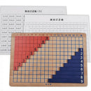 Wood Montessori Mathematics Teaching Material Addition Subtraction Board Mi