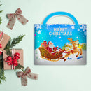 Christmas DIY Diamond Painting Gift Bag Santa Claus Mosaic Totes Ornaments
