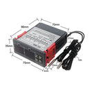 STC-3008 Dual Digital Incubator Thermostat Display Temperature Controller 1 Z5H6