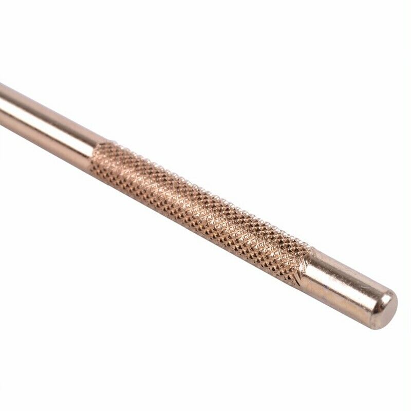 4 Pcs Ventilating Needles +1 Brasss Holder Make/Making/Repair Lace Wigs Tou B1L6