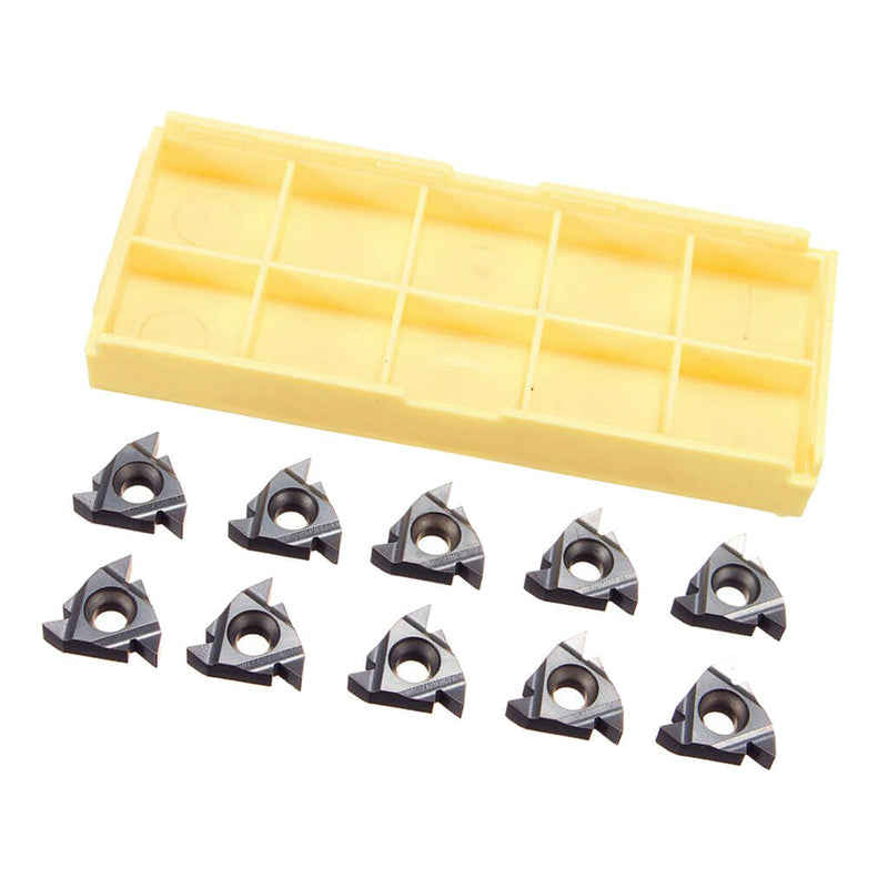 10 Packs 16ER AG55 Inserts For Steel Stainless Steel Lathe