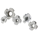 120pcs Threaded Nuts Entry Thread Drive Nut M3 M4 M5 M6 M8 FT
