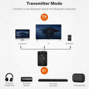 Bluetooth5.0 Receiver Transmitter Stereo 2 in 1 Adapter Dongle for 3.5mm TV