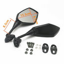 Universal Motorcycle Sports Car Modified Pentagonal Diamond Rear View Mirro Z3N3