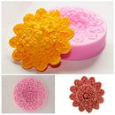 Flower Shape Fondant Mold Silicone Sugarcraft Cake Decorating DIY Mould top