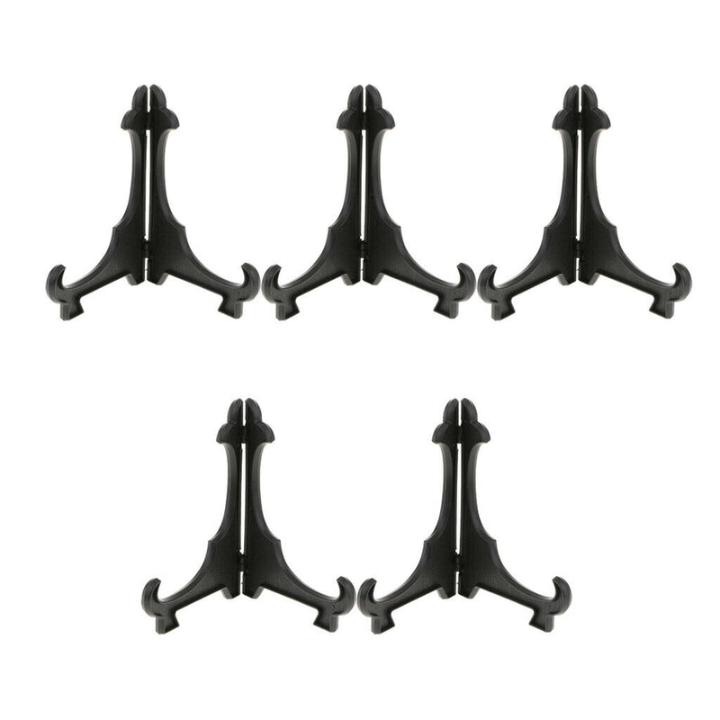 20 Piece Coin Plate Display Easel Stand Photo Shelf Portable Garden Show