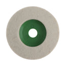 4'' Round Polishing Wheel Pad Wool Felt Buffing Polishers Pads 100mm Green