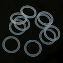 20x Silicone Baby Pacifier Holder Adapter O Ring Dummy Clips for Mixed