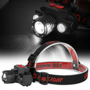 Super Bright Outdoor Camping Led COB Headlamp USB Rechargeable Headlight Running