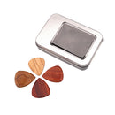 1 Pack Wood Guitar Finger Picks+Storage Box Organizer for Teen Girls Kids