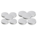 10x 40/100ml Round Aluminium Lip Balm Empty Pot Jar Tin Container Box Case