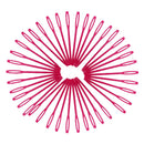 1000pcs Plastic Sewing Needles for Kids Wool Cross Stitch Knitting Rose Red