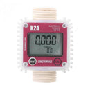 K24 Turbine Digital Oil Fuel Flow Meter Gauge For Chemicals Liquid Water