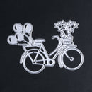 DIY Lovely Bike Bicycle Metal Cutting Dies Stencil For Scrapbooking Paper