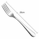 Dinner Forks, Heavy-duty Stainless Steel Dinner Forks Set of 8