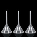 3pcs Transparent Plastic Mini 50mm Funnel Perfume Oil Liquid Filling Tool