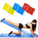 Resistance Bands Yoga Pilates Sports Training Tension Pull Rope Expander Belt