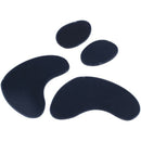 Black Mirror Wall Stickers Living Room Bedroom Footprint Decorative Cartoon
