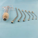 Veterinary Crop Feeding Kit - 6Pc curved gavage tubes & 1Pc Syringe