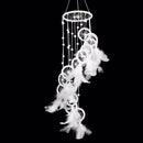 Large White Dream Catcher With Feathers Beads Car Home Room Decoration Ornament