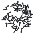 100x TR413 Tubeless Tire Valve Stems Stubby for ATV Lawn Mower Boat Trailer