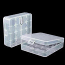 Battery Case Plastic Box For 4X18650 Transparent & Hot New