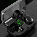 BT5.0 TWS Wireless Headset LED InEar Stereo Earphone Earbuds 6D Stereo C4C9 N9Q8