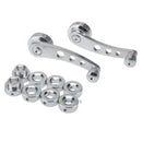 2 PCS UNIVERSAL CAR BILLET ALUMINUM WINDOW CRANK HANDLE WINDER TRUCK PICKUP DOOR