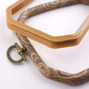 2 Packs Embroidery Hoops Cross Stitch Embroidery Octagon Set for Handy Art
