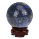 20mm Natural Lapis Lazuli Crystal Ball Healing Sphere DIY Home Office Decor