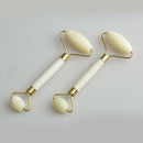 Facial Massage Roller Double Heads Jade Stone Nature Face Lift Sliming Tool A