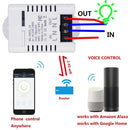 2.4G Wifi Smart Switch Relay 16A Tuya Smart Life App Wireless Remote Contro