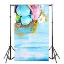 1.5 * 0.9m Colorful Easter Egg Photography Background Vinyl Customized 3