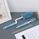Silicone Bottle Brush 360 Degree Rotation Baby Pacifier Cup Cleaning BruSEAU