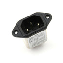 1PCS EMI RFI Filter AC 250V 10A CW1D-10A-T Suppressor Power Line Noise Filter3CA