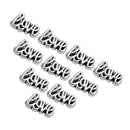 10x Living Memory Alloy Love Fashion Charm for Glass Lockets Accessories Gift
