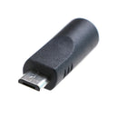 2x 3.5mm*1.1mm Female To Micro USB 5 Pin Male DC  Converter Charger Adapter B Hn