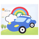 Aviation Children DIY Button Painting Stickers Pictures Kids Handmade Kits